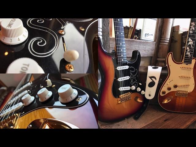 The Ultiment SRV Guitar Collection 1992 Fender Strat Brazilian & Hamiltone Eddie Vegas