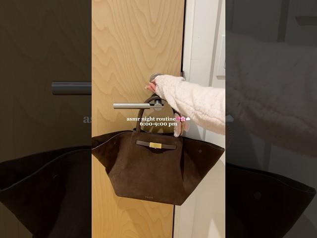 night routine️ #asmr #nightroutine #timestamps #aesthetic #selfcareroutine #cozynights