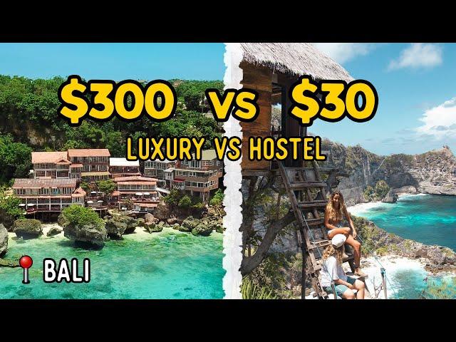 $300 vs $30 Hotel   Bali, Indonesia