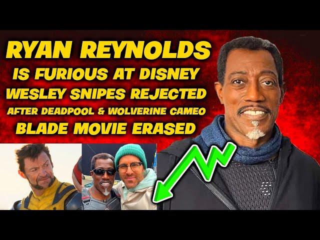 BREAKING! Wesley Snipes DESTROYS Woke Disney After Ryan Reynolds Rejected Blade Idea GOES VIRAL!