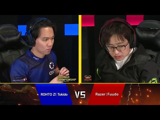 Topanga Championship Finals - Tokido (Akuma) vs Fuudo (Poison)- Street Fighter 5 CE