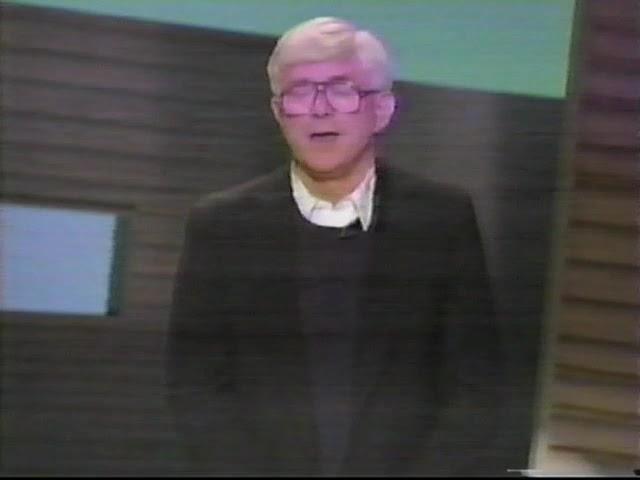 Donahue 25th Anniversary Special November 15, 1992 Short Excerpt