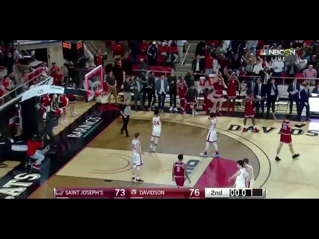 Ryan Daly (St. Joseph's) ridiculous buzzer beater vs Davidson