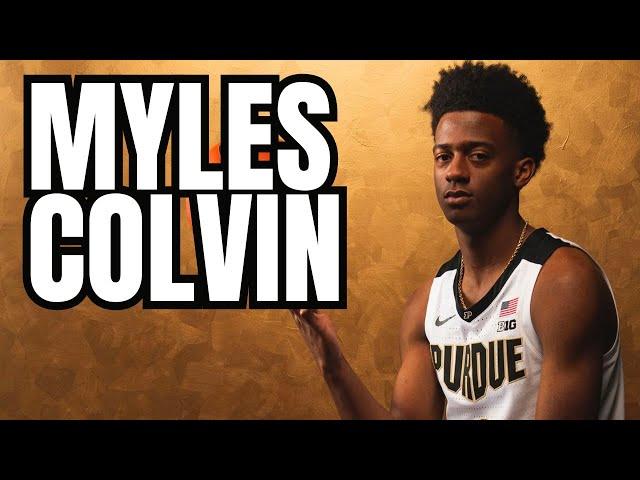 Was Myles Colvin unhappy during Purdue's blowout win over Michigan? The Body Language PhD answers