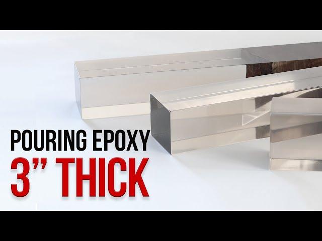 Best Deep Pour Epoxy for 3" Thick Pours | MAS Epoxies