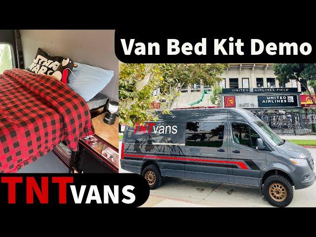 6'  Camper Van Conversion Bed Kit Bolt In - 3 TNTvans Bed Platform