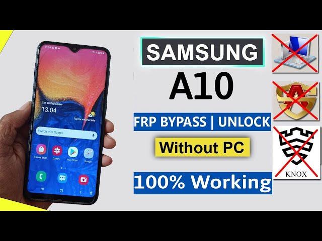 Samsung A10 Frp Bypass Android 11 | Samsung A10 Google Account Unlock Without alliance shield & PC