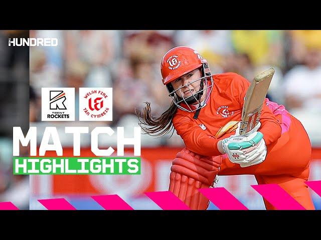 Sarah Bryce hits CLINICAL 50  | Trent Rockets vs Welsh Fire Highlights