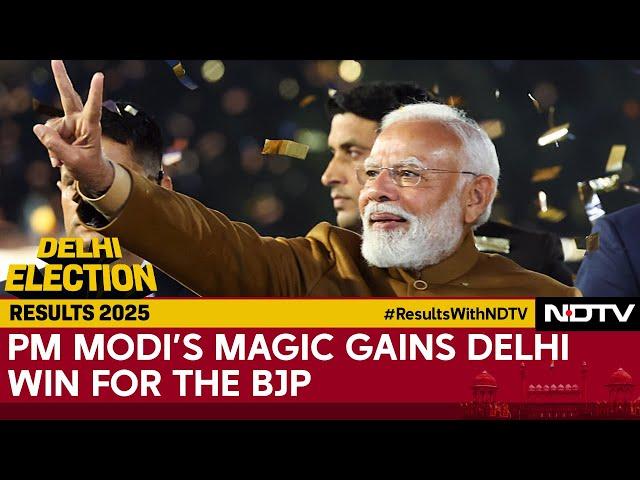 Delhi Assembly Election Result News | 'Modi Magic' Ends Capital Drought For BJP
