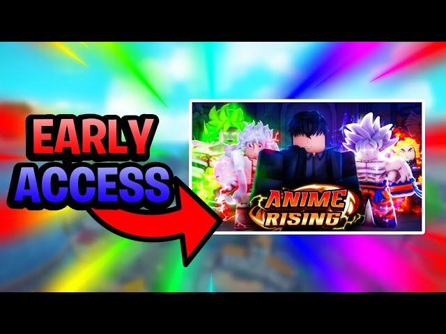 ANIME RISING EARLY ACCESS IS FINALLY HERE + EA GIVEAWAY!