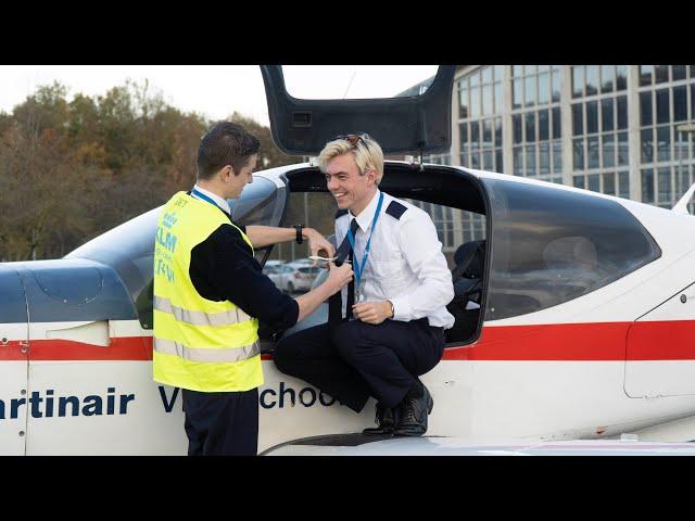 First (powered) solo at KLM Flight Academy