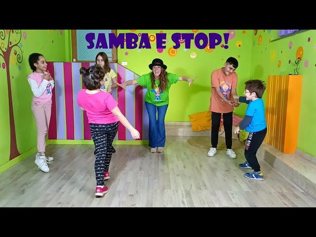 GIOCO SULLE PAUSE MUSICALI PER BAMBINI - "SAMBA E STOP!"