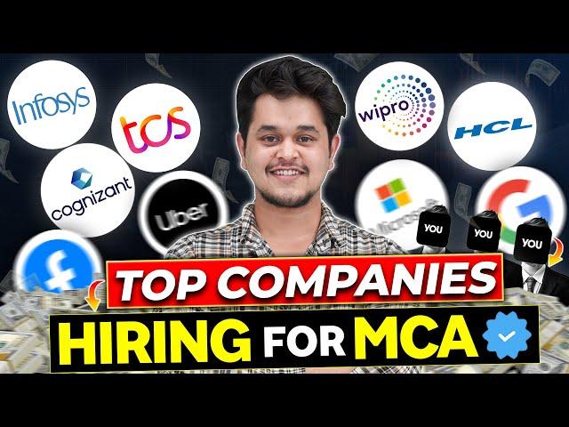 MCA Jobs - Top Hiring CompaniesTech Jobs TCS, Wipro, Infosys#mca #mcajobs #placement