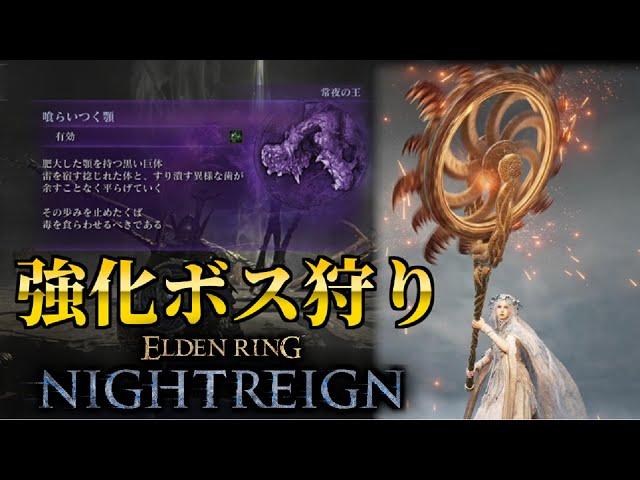 【ナイトレイン】強化ボス狩り！ソロ＆マルチプレイ！参加歓迎！【エルデンリングナイトレイン/ELDEN RING NIGHTREIGN】