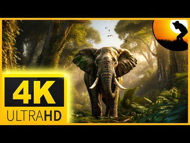 4K VIDEO (ULTRAHD) LUCKY- NATURE RELAXATION IN 8K (SHOWREEL) WILDLIFE ANIMALS AND BIRDS  