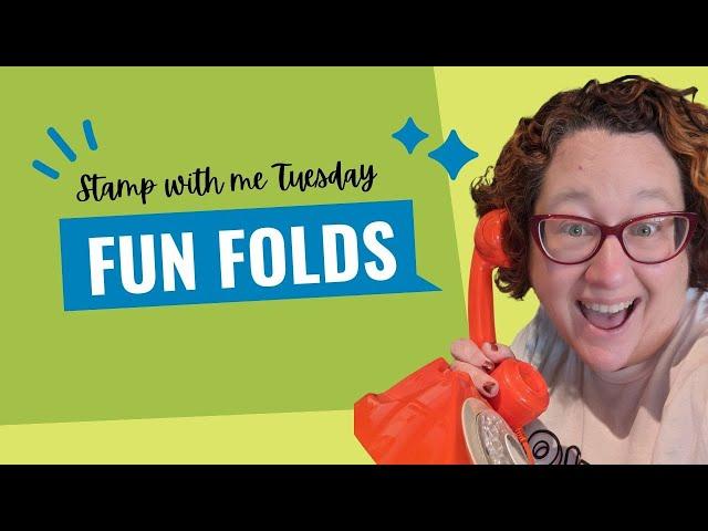 Stamp with Me Tuesday: Show of Your Patterned Paper with an Easy Fun Fold Card