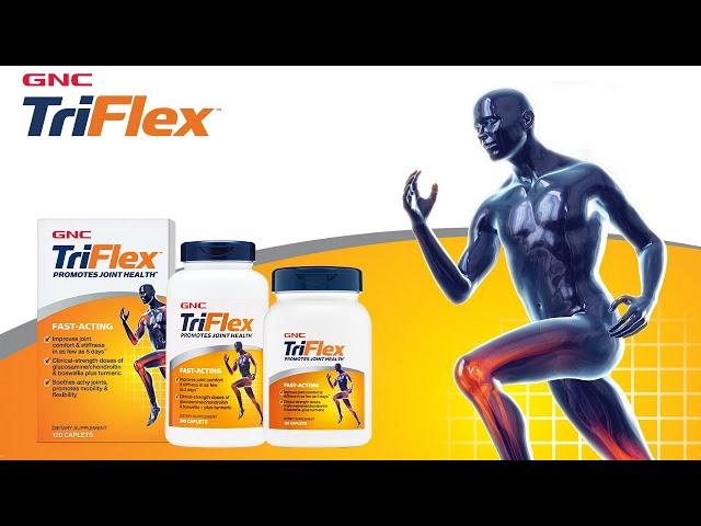 GNC TriFlex™ Fast-Acting cu acțiune rapidă: promovează sănătatea articulațiilor