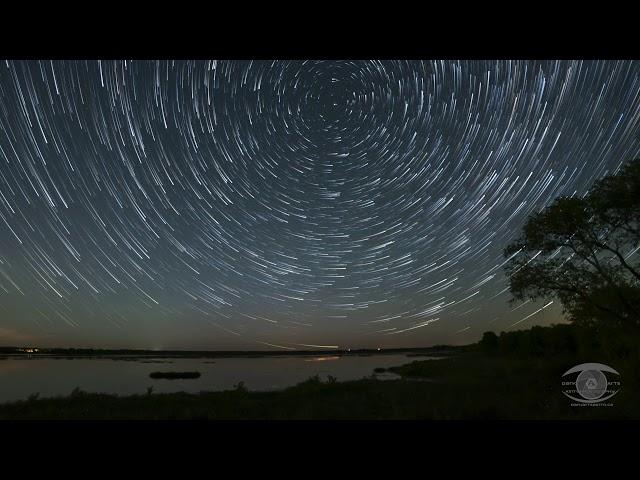 Star Trails time lapse in 4K