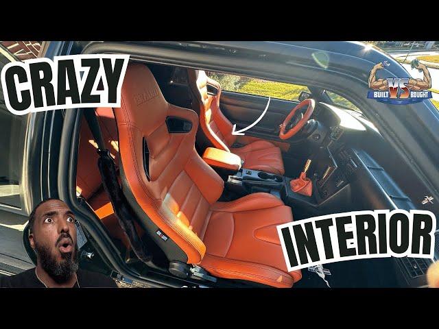 The wildest FOXBODY interior feat Fiddle Fart Fabrication