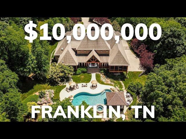 Franklin TN Home Tour Amazing $10,000,000 luxury home for Sale