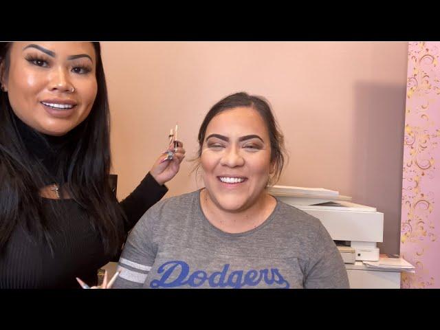 Giving Zulay a Makeover!! Full face and outfit !