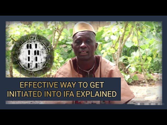 Ifa Initiation: Who can Initiate one into Ifa & Benefits of Being Initiated into Ifa in Ifa Religion