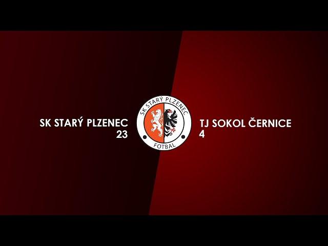 PÚ SK STARÝ PLZENEC 23:4 TJ SOKOL ČERNICE 1/2