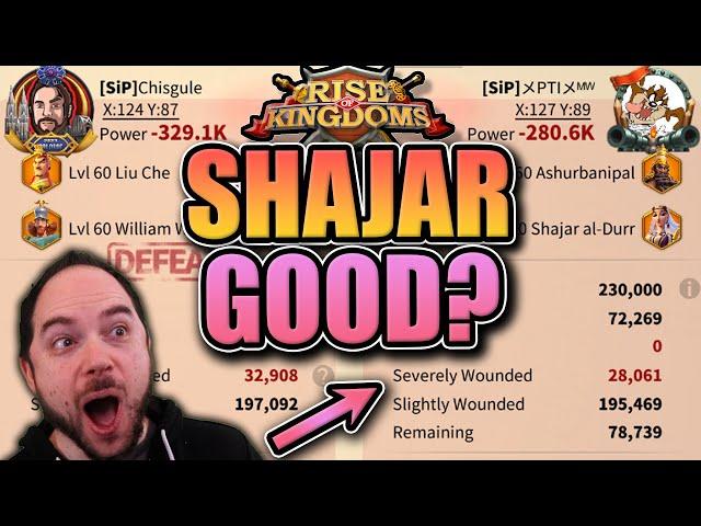 The Truth about Shajar [expertised test results] Rise of Kingdoms