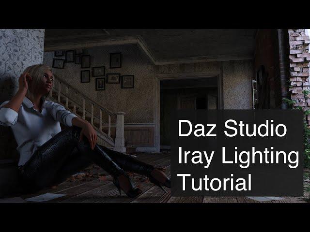 Daz Studio Iray Lighting Tutorial | Daz3D Tips