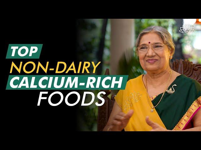 Top 5 Non-Dairy Vegan Everyday Food Super Rich in Calcium | Dr. Hansaji Yogendra