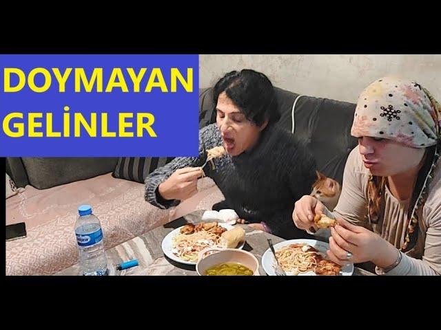 TAVUK KANAT MAKARNA  MUKBANG