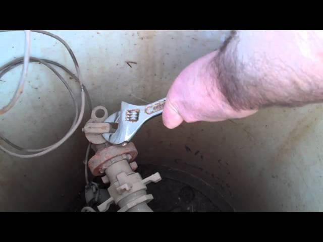 How to turn the water off at your water meter.