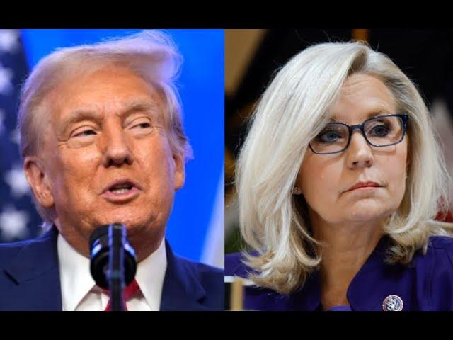 Radio host asks a veteran and MAGA supporter about Trump's comments on Liz Cheney being fired on