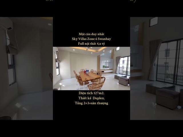 𝐒𝐤𝐲 𝐕𝐢𝐥𝐥𝐚𝐬 𝐳𝐨𝐧𝐞 𝟔 - Đã 𝐡𝐨à𝐧 𝐭𝐡𝐢ệ𝐧Nội thất đầy đủ chỉ việc xách Vali về ở ngay tại #SwanBay #short