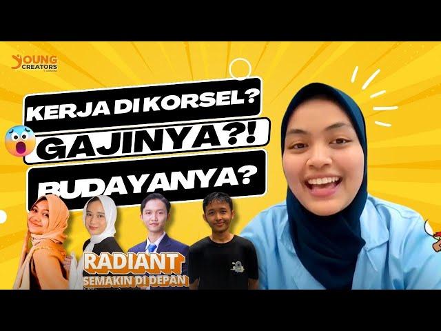 KERJA DI KOREA? GAJINYA BESAR?! RADIANT VLOG 2