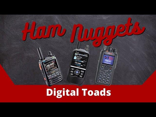All TOADs, All Modes -- DigitalTOADs