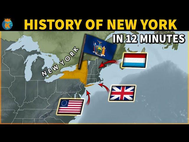 The History of New York in 12 Minutes