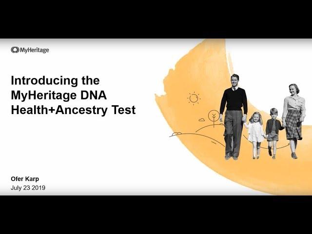 Introducing the MyHeritage DNA Health Test