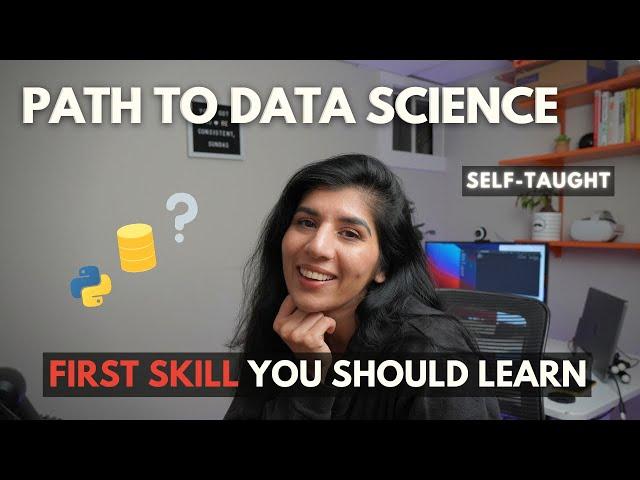 Data science roadmap: What skills you should learn first?