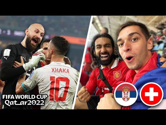 SERBIA VS SWITZERLAND 2-3 ABSOLUTE DRAMA | QATAR World Cup Vlog 2022