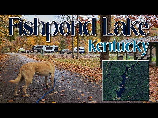 Fishpond Lake, Kentucky - Campground and Walk Around the Lake After Halloween Event