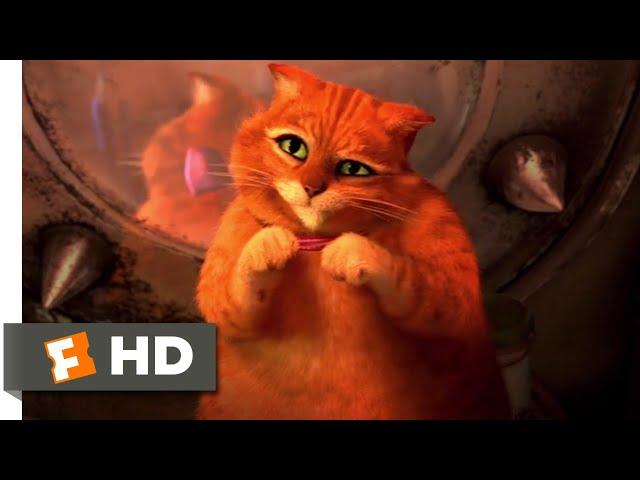 Shrek Forever After (2010) - Puss Let Himself Go Scene (6/10) | Movieclips