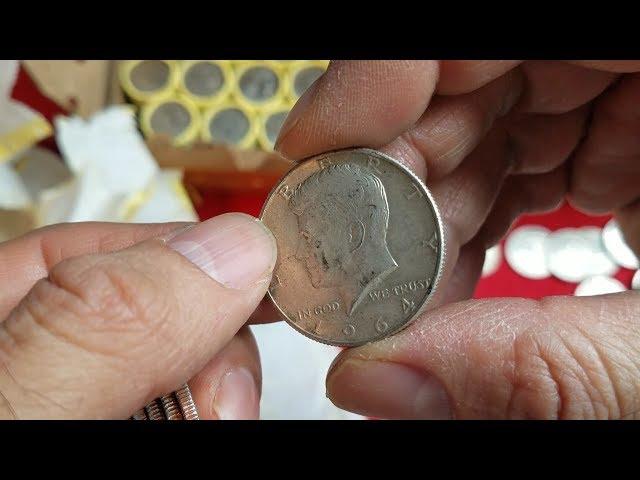 CACERIA DE MONEDAS DE MEDIO DOLAR DE PLATA EN "BANCO DE AMERICA"