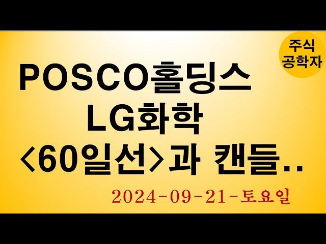 POSCO홀딩스 LG화학 주가전망 240921토