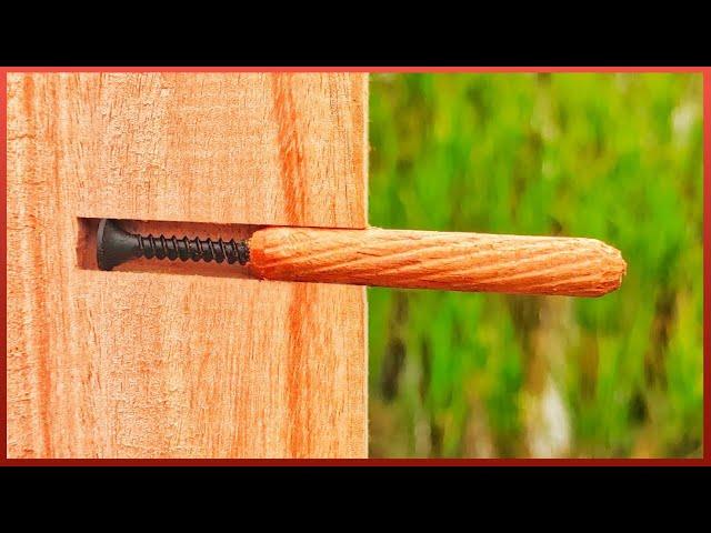 Amazing Woodworking Techniques & Wood Joint Tips | Genius Wooden Connections | by @marcip