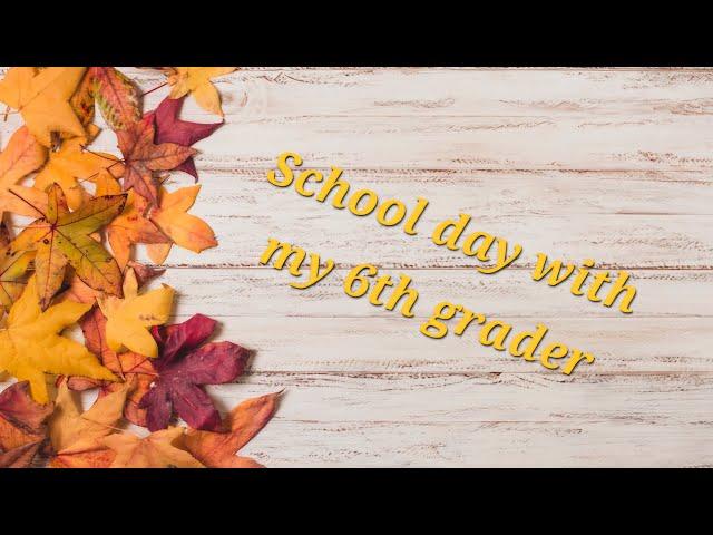 6th grader| Homeschool day| #homeschoolife| #homeschooljourney| #homeschoollife