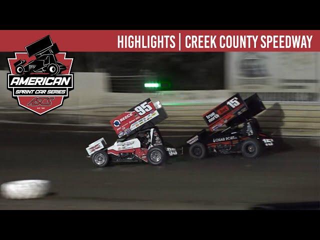 ASCS | American Sprint Car National Series | Creek County Speedway | November 16, 2024 | HIGHLIGHTS
