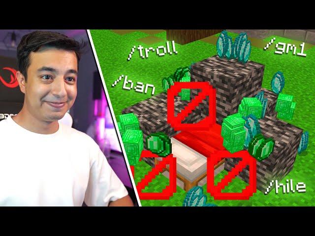 minecraft BEDWARS’ta Admin komudu ile TROLLEDİM!