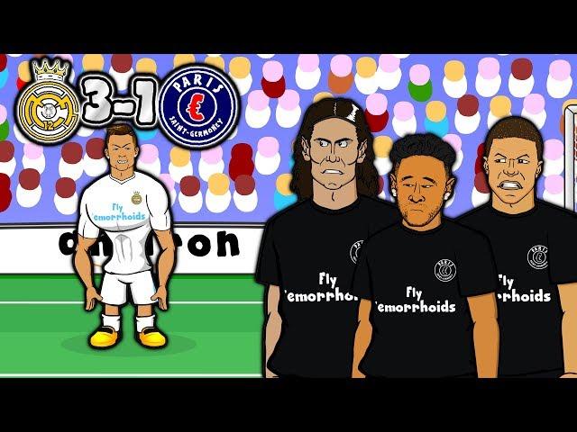 MCN - BAD BROMANCE! 3-1 Real Madrid vs PSG (Champions League 2018 Goals Highlights Parody)