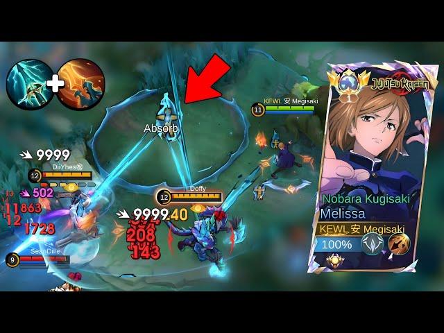 GLOBAL MELISSA ABUSES THIS SKY PIERCE FOR 1 HIT!! (wtf damage)